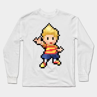 Lucas Pixel Art Long Sleeve T-Shirt